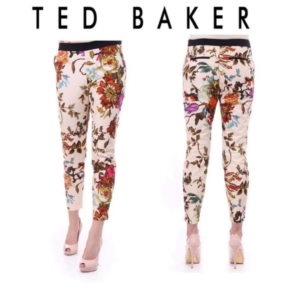 Ted Baker Ilanna Mid Summer Crop Delors Pants 1